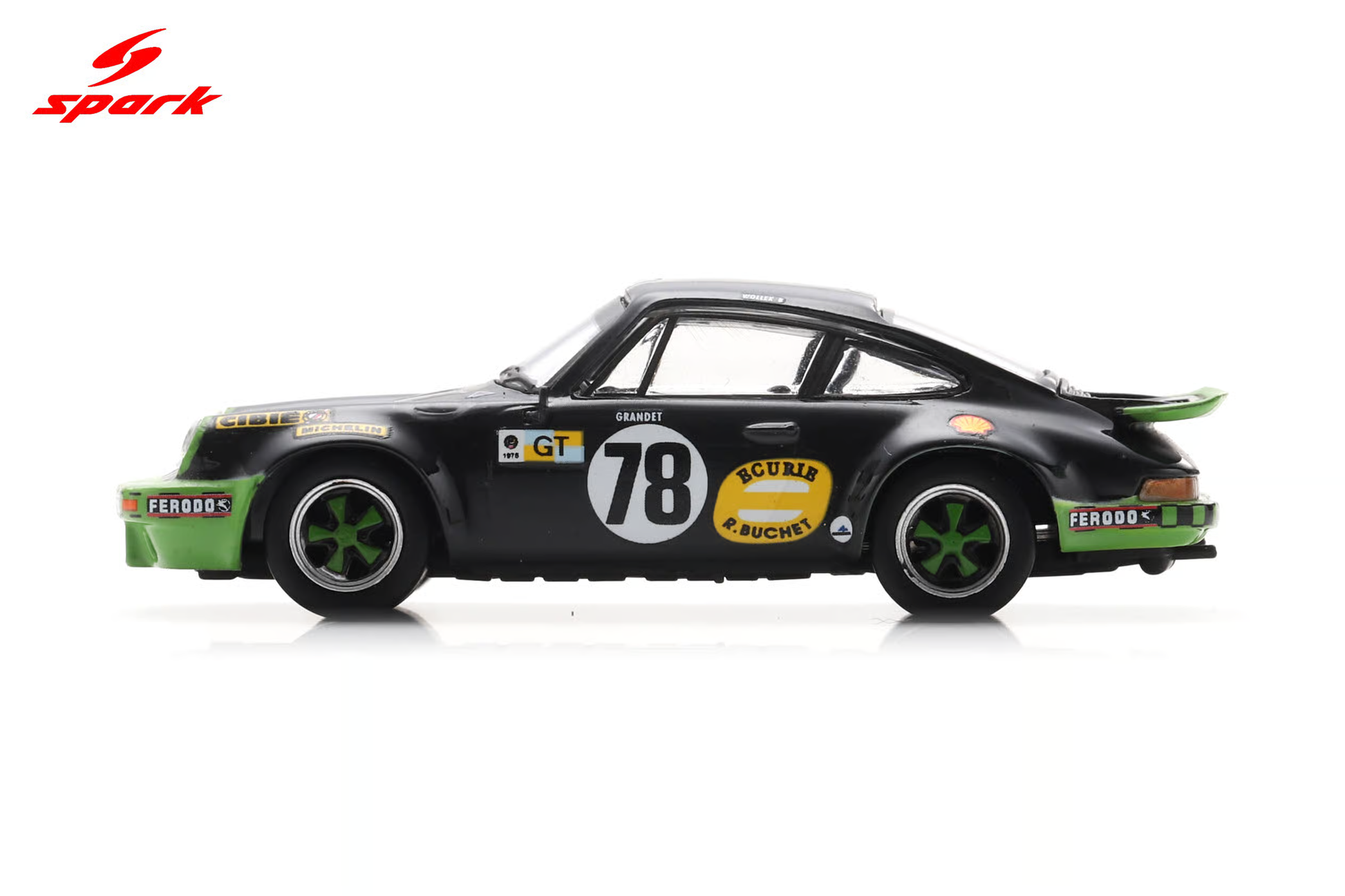 Sparky Porsche 911 Carrera RSR #78 Le Mans 1975.