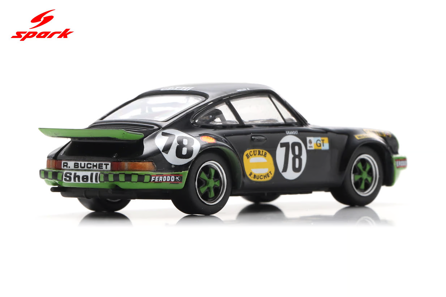 Sparky Porsche 911 Carrera RSR #78 Le Mans 1975.
