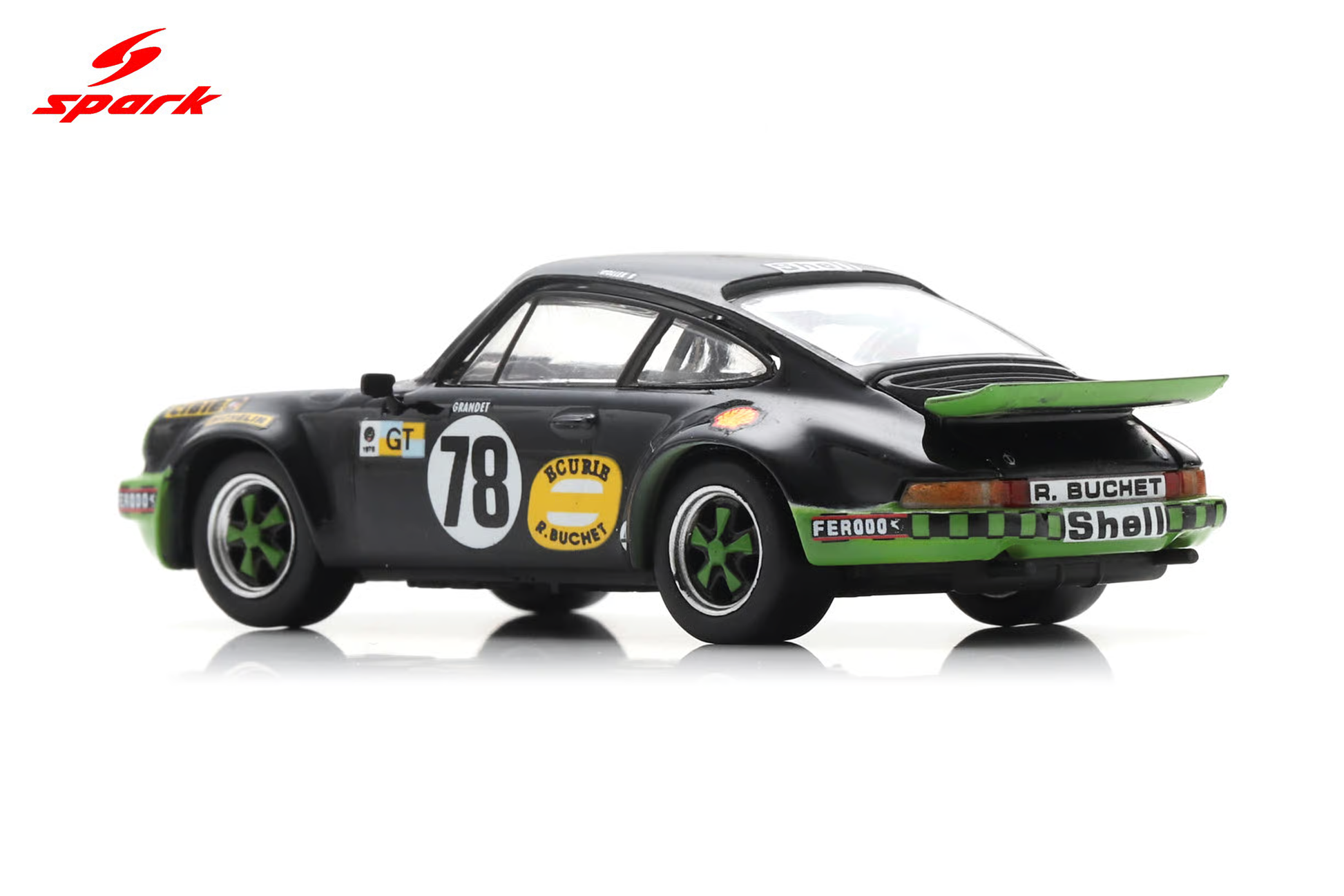 Sparky Porsche 911 Carrera RSR #78 Le Mans 1975.