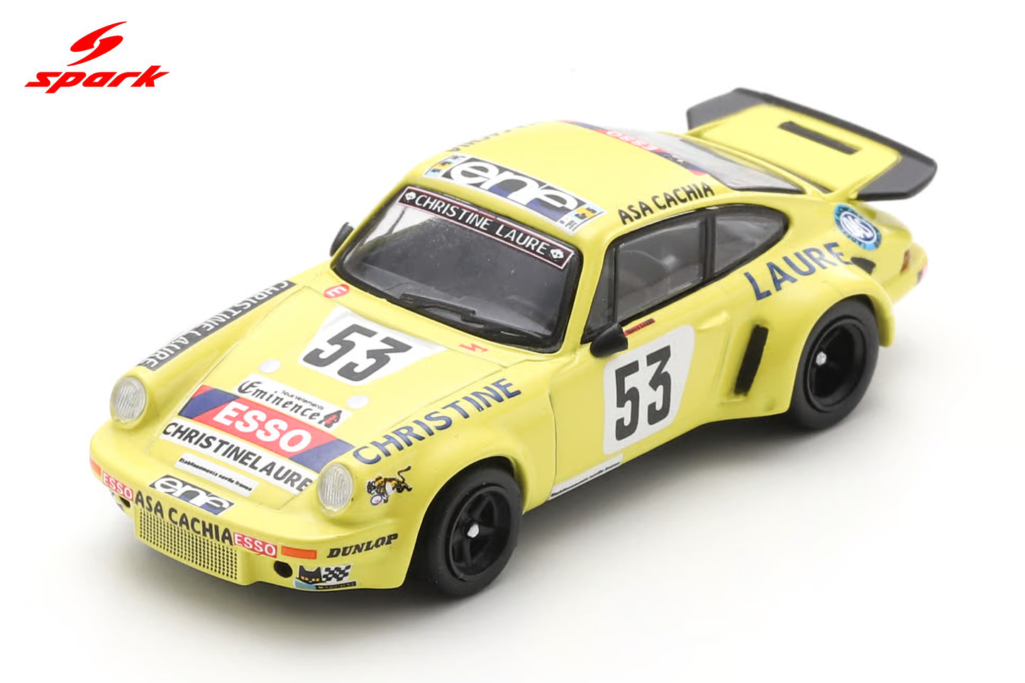 Sparky Porsche 911 Carrera RSR #53 Le Mans 1976.