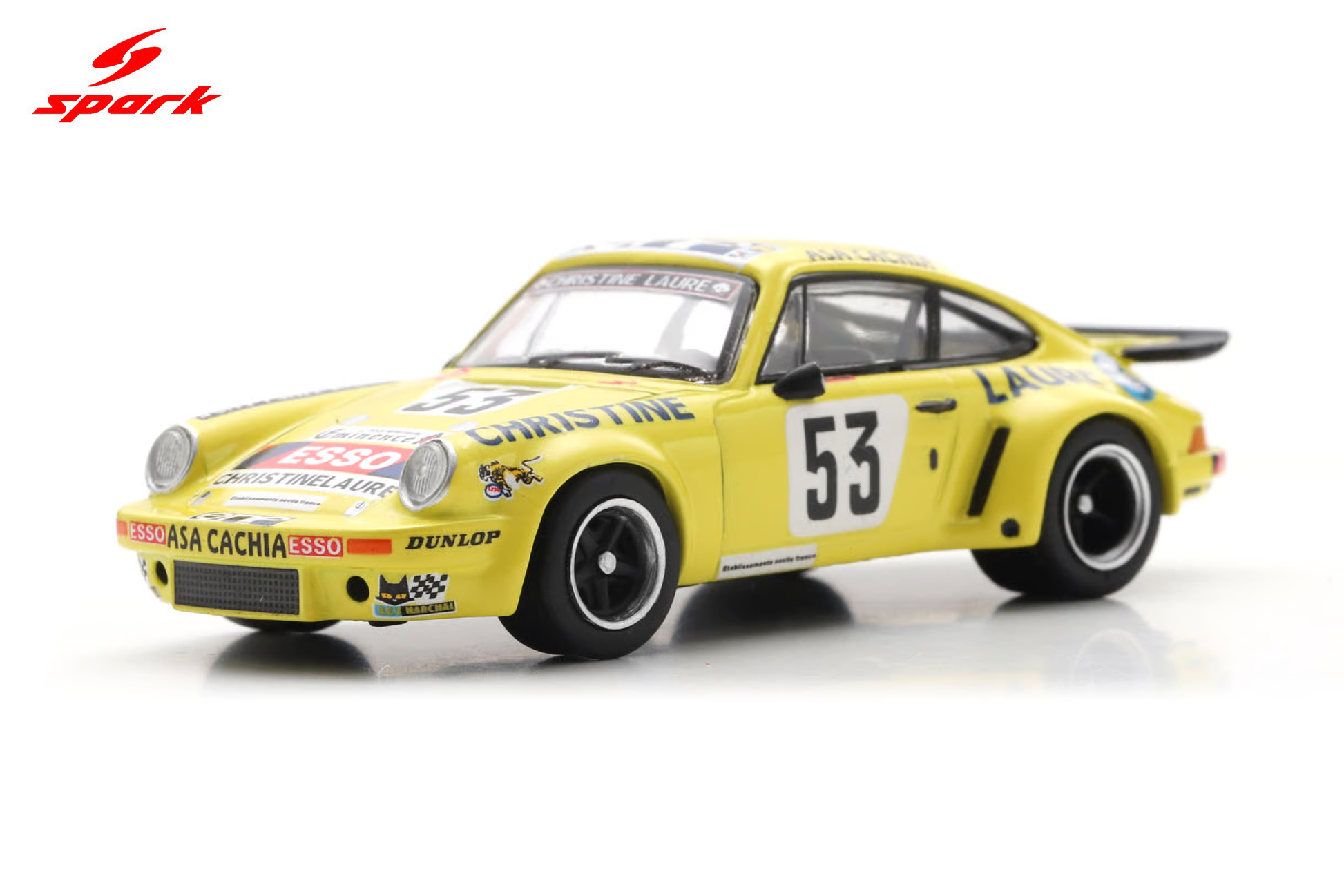 Sparky Porsche 911 Carrera RSR #53 Le Mans 1976.