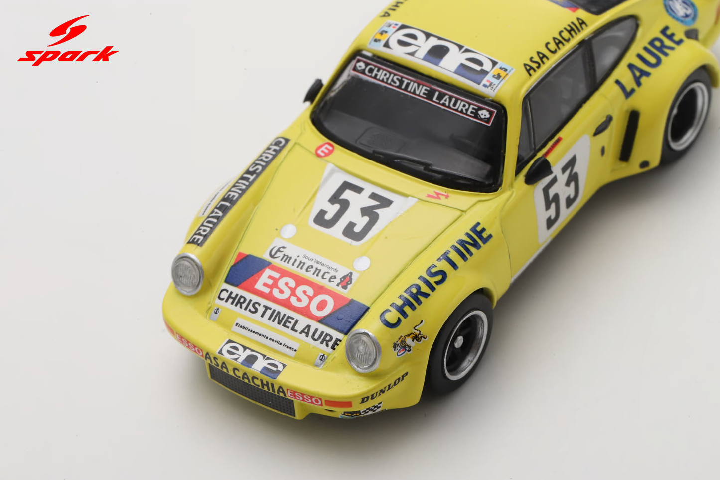 Sparky Porsche 911 Carrera RSR #53 Le Mans 1976.