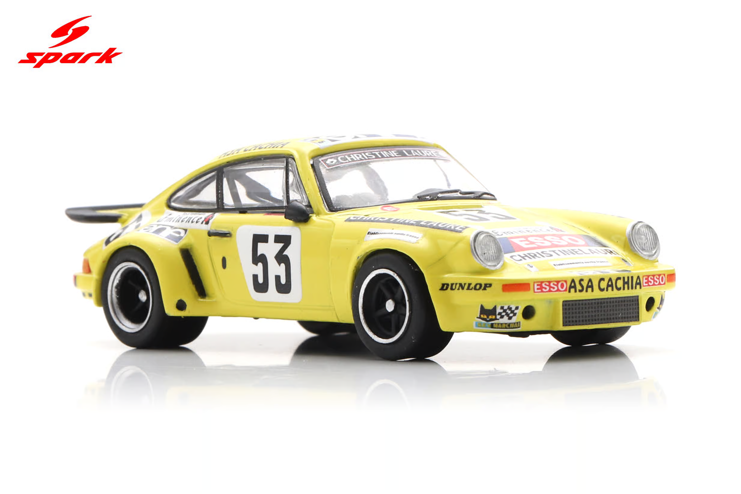 Sparky Porsche 911 Carrera RSR #53 Le Mans 1976.