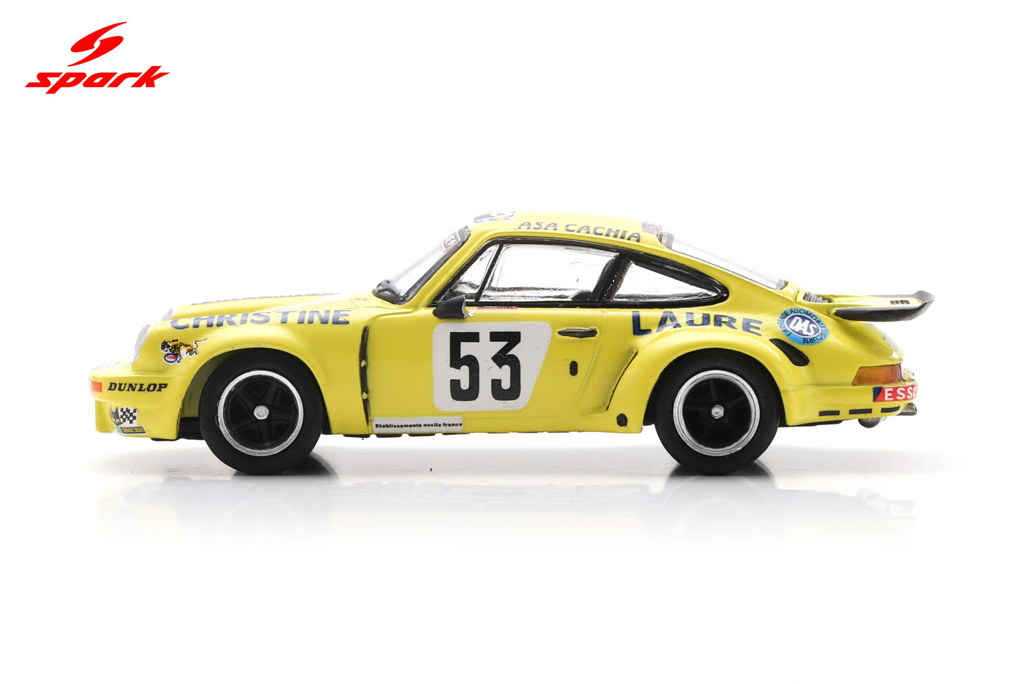 Sparky Porsche 911 Carrera RSR #53 Le Mans 1976.