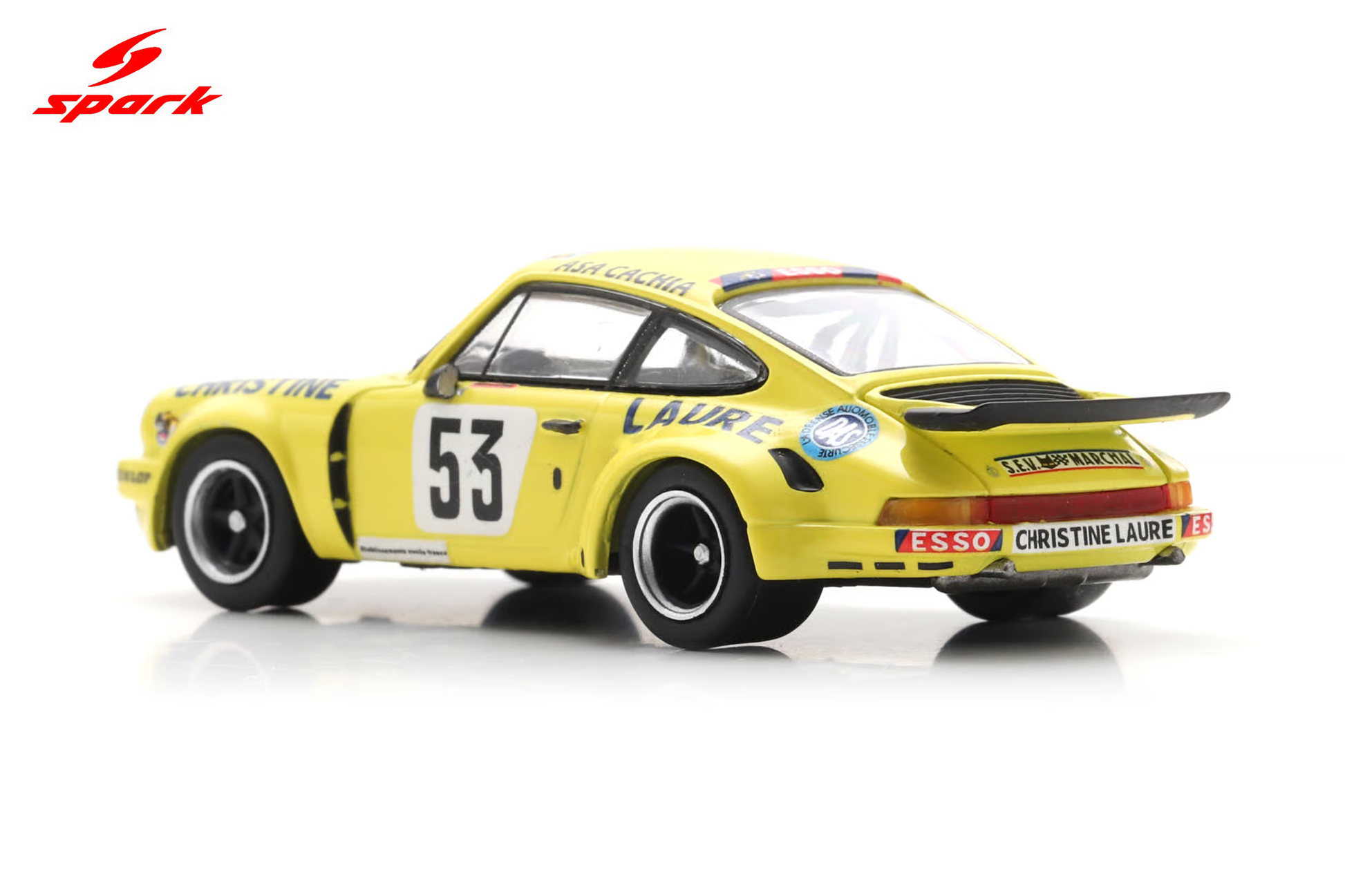 Sparky Porsche 911 Carrera RSR #53 Le Mans 1976.