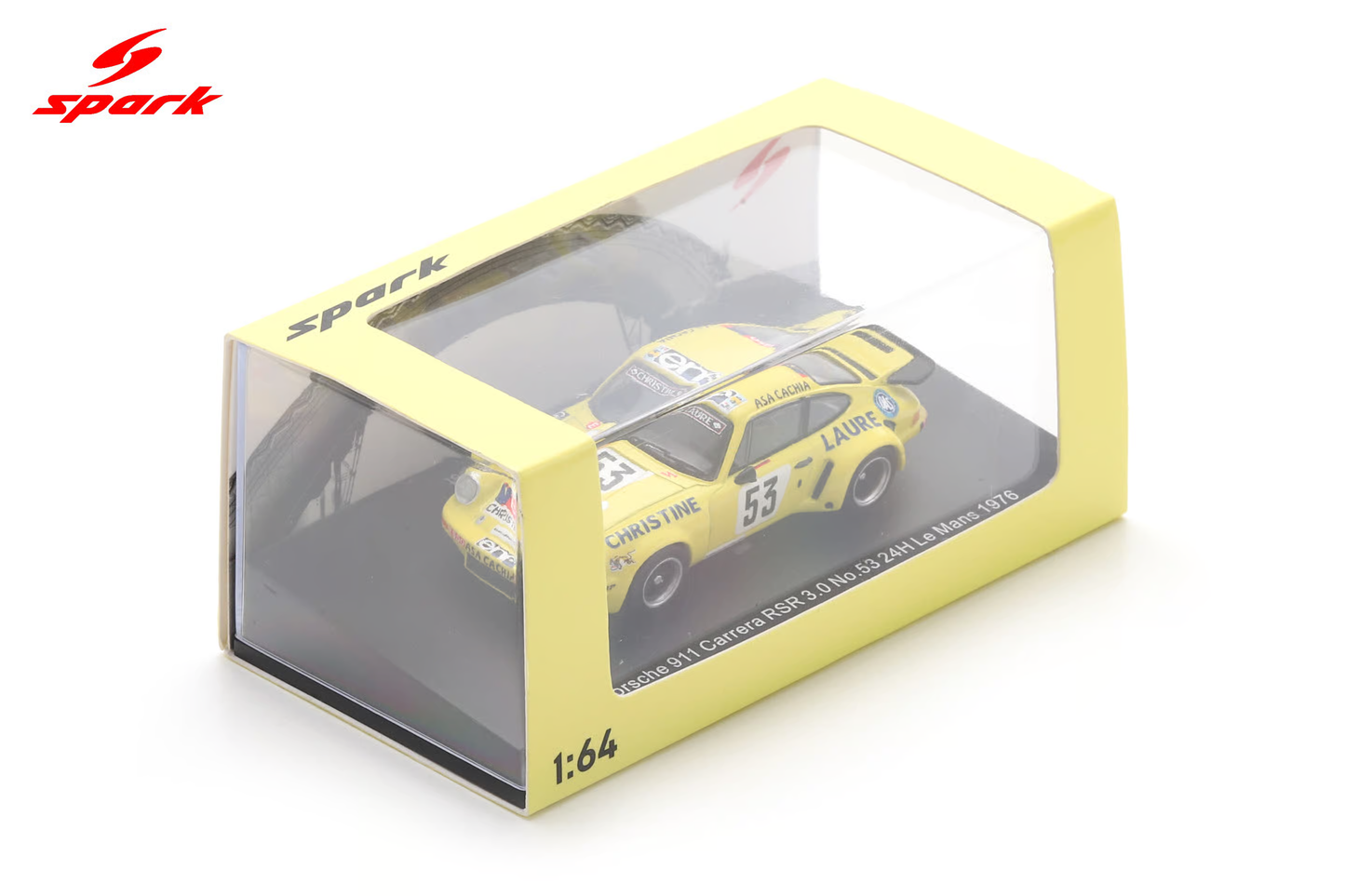 Sparky Porsche 911 Carrera RSR #53 Le Mans 1976.
