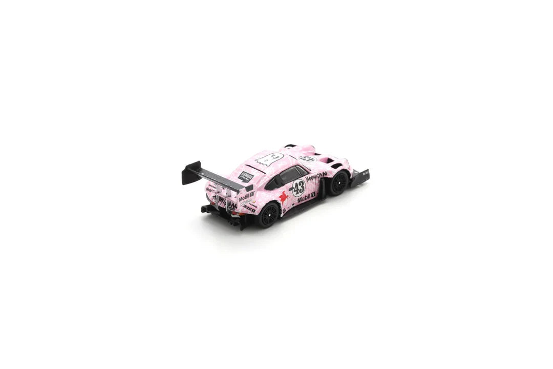 Sparky 1:64 Hoonipigasus Porsche 911 #43 Ken Block Pikes Peak 2022 diecast model. Back