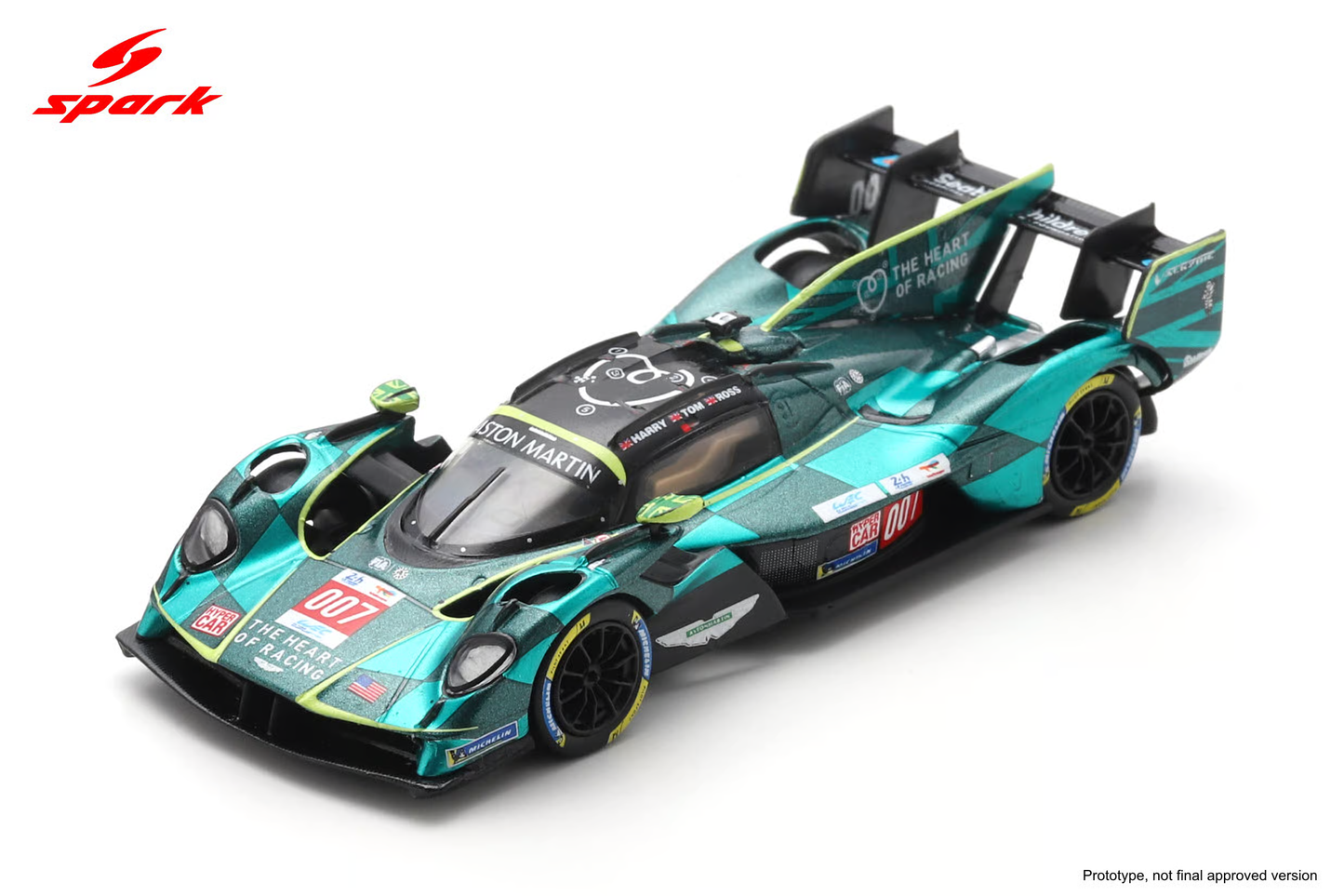 Sparky Aston Martin Valkyrie Hypercar #007 Aston Martin THOR Team Le Mans 2025.