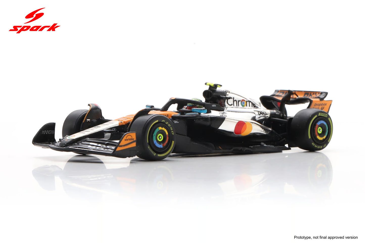 (Pre-Order) Sparky - 2025 McLaren MCL39 #4 Lando Norris Winner British GP