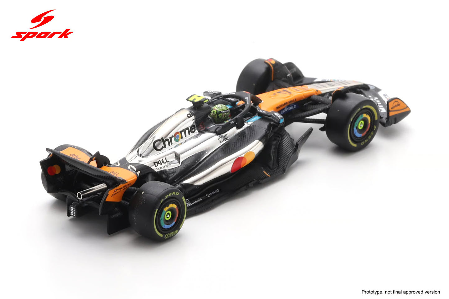 (Pre-Order) Sparky - 2025 McLaren MCL39 #4 Lando Norris Winner British GP