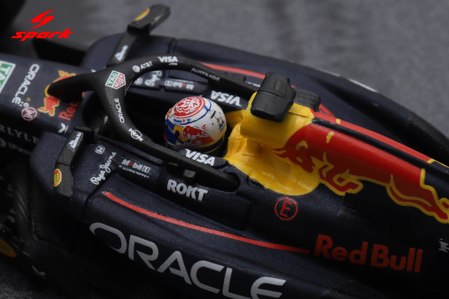 Sparky Oracle Red Bull Racing RB21 Max Verstappen and Yuki Tsunoda Abu Dhabi GP 2025.
