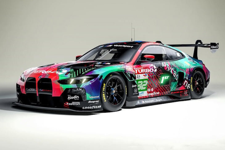 Sparky BMW M4 LMGT3 Evo #32 Team WRT Le Mans 2026.