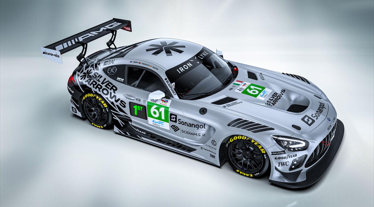 Sparky Mercedes-AMG LMGT3 #61 Iron Lynx 2026 Le Mans.