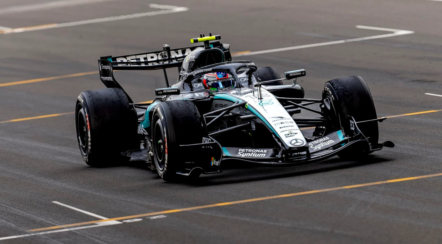 Mercedes W17 2026 Chinese GP real F1 car reference Kimi Antonelli #12 winner
