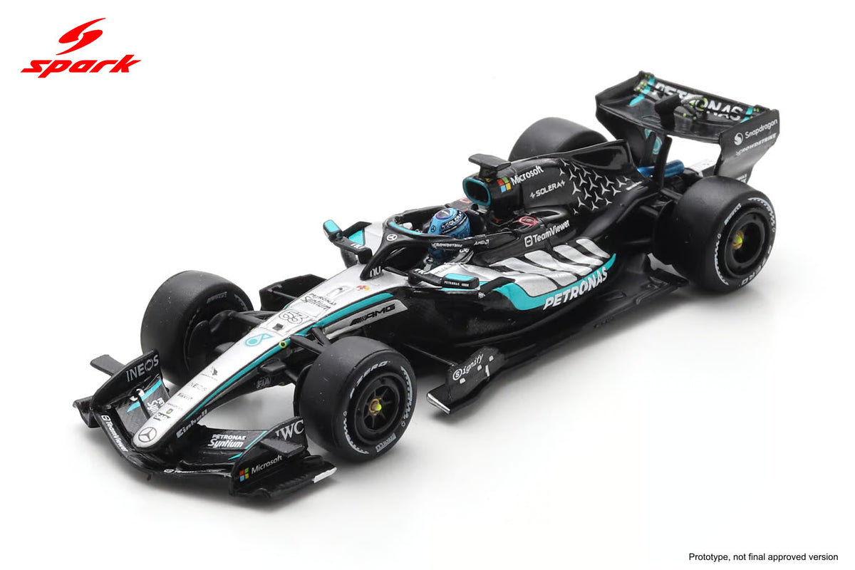 (Pre-Order) Sparky - 2026 Mercedes-AMG PETRONAS One Team W17 #63 George Russell Winner Australian GP