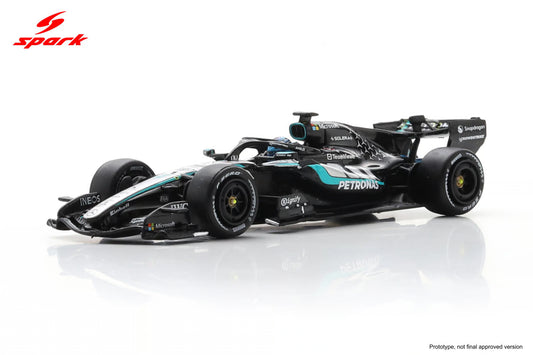 (Pre-Order) Sparky - 2026 Mercedes-AMG PETRONAS One Team W17 #63 George Russell Winner Australian GP