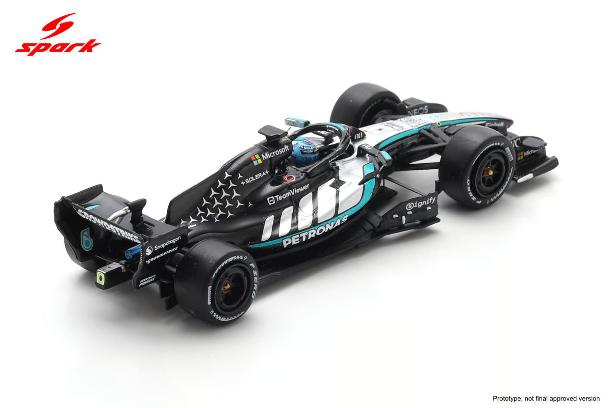 (Pre-Order) Sparky - 2026 Mercedes-AMG PETRONAS One Team W17 #63 George Russell Winner Australian GP