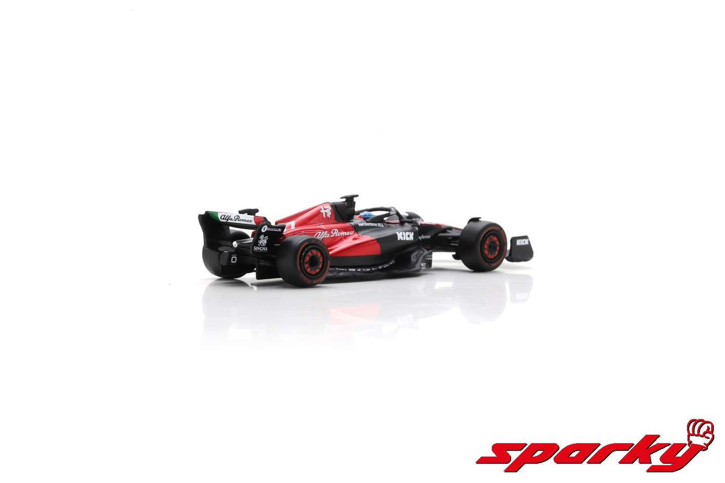 (Pre-Order) Sparky - Alfa Romeo F1 Team KICK C43 No.77 Alfa Romeo F1 Team ORLEN 2023 Valtteri Bottas