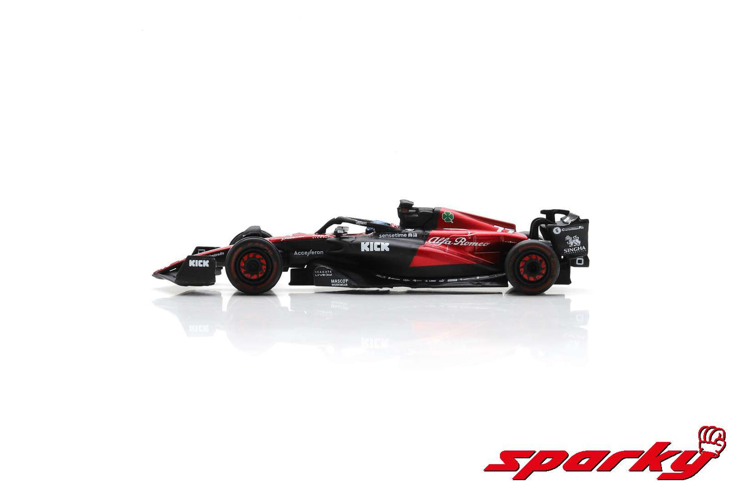 (Pre-Order) Sparky - Alfa Romeo F1 Team KICK C43 No.77 Alfa Romeo F1 Team ORLEN 2023 Valtteri Bottas