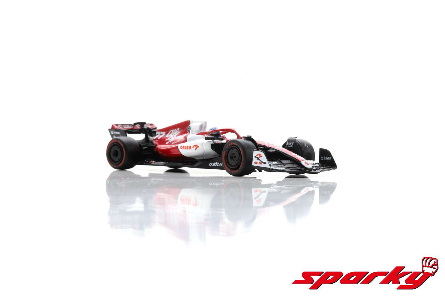 (Pre-Order) Sparky - Alfa Romeo F1 Team ORLEN C42 No.77 Alfa Romeo F1 Team ORLEN 2022 Valtteri Bottas back