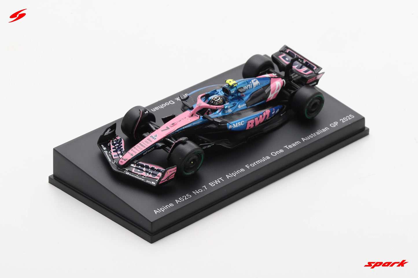 (Pre-Order) Sparky - Alpine A525 No.7 BWT Alpine Formula One Team Australian GP 2025 Jack Doohan