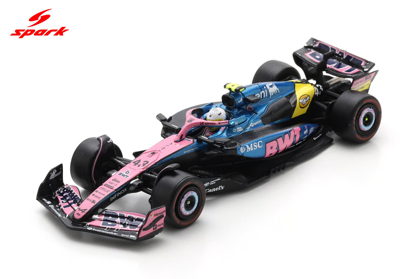 (Pre-Order) Sparky - Alpine A525 #43 Franco Colapinto BWT Alpine Formula One Team US GP 2025