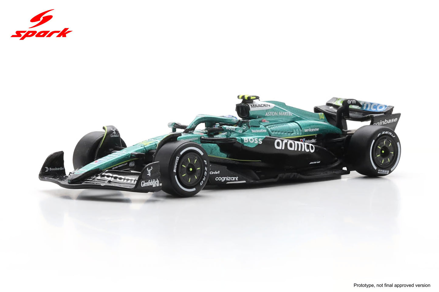(Pre-Order) Sparky - Aston Martin AMR25 No.14 Aston Martin Aramco Formula One Team Japanese GP 2025 Fernando Alonso