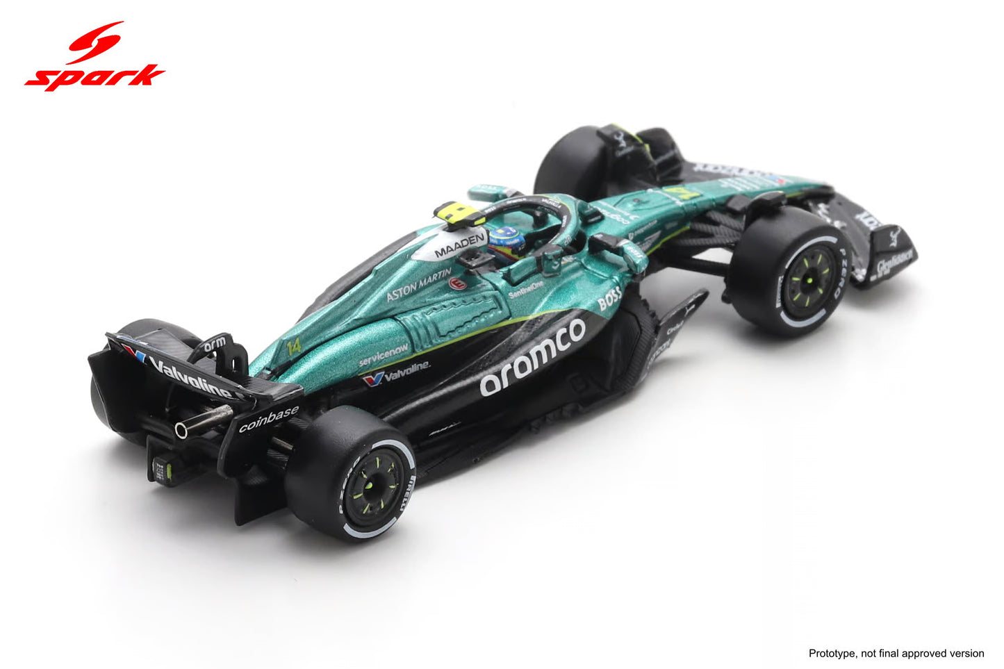 (Pre-Order) Sparky - Aston Martin AMR25 No.14 Aston Martin Aramco Formula One Team Japanese GP 2025 Fernando Alonso