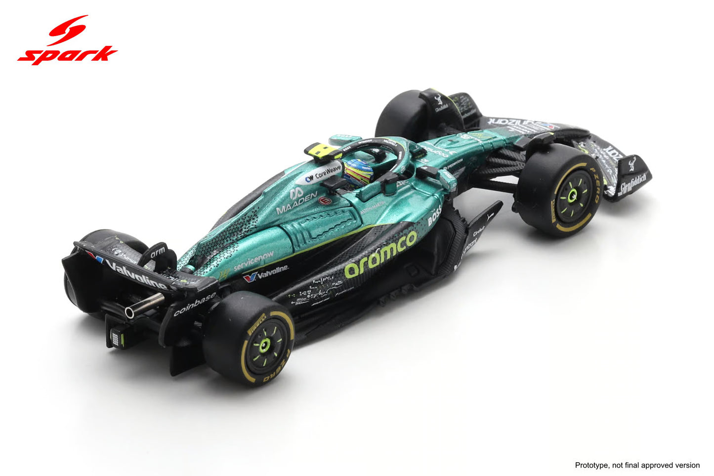 (Pre-Order) Sparky - Aston Martin AMR25 #14 Fernando Alonso Aston Martin Aramco Formula One Team US GP 2025