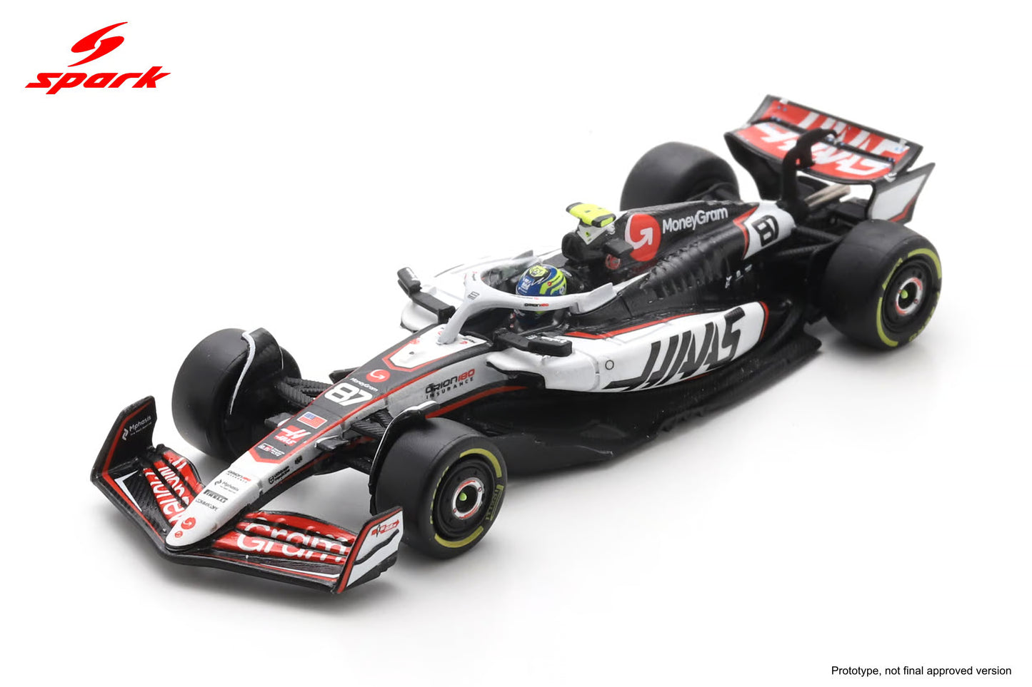 (Pre-Order) Sparky - Haas VF-25 No.87 MoneyGram Haas F1 Team 8th Chinese GP 2025 Oliver Bearman