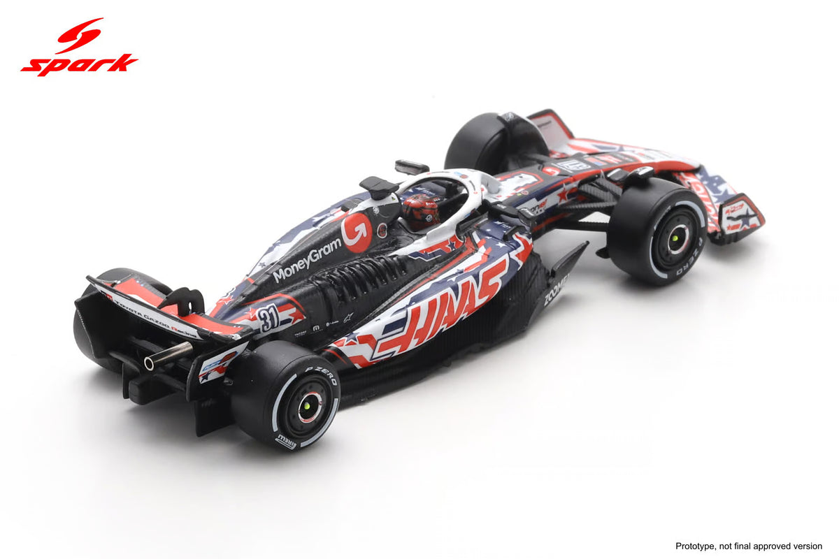 (Pre-Order) Sparky - Haas VF-25 #31 Esteban Ocon MoneyGram Haas F1 Team US GP 2025