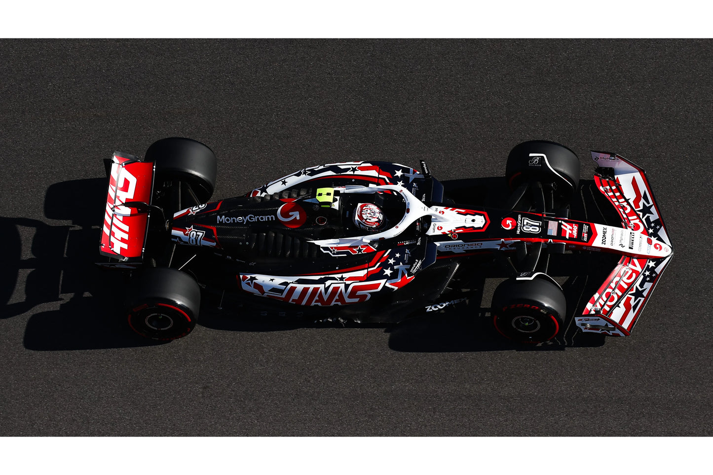 Sparky 1:64 Haas VF-25 #87 Oliver Bearman US GP 2025 Formula 1 die-cast mode