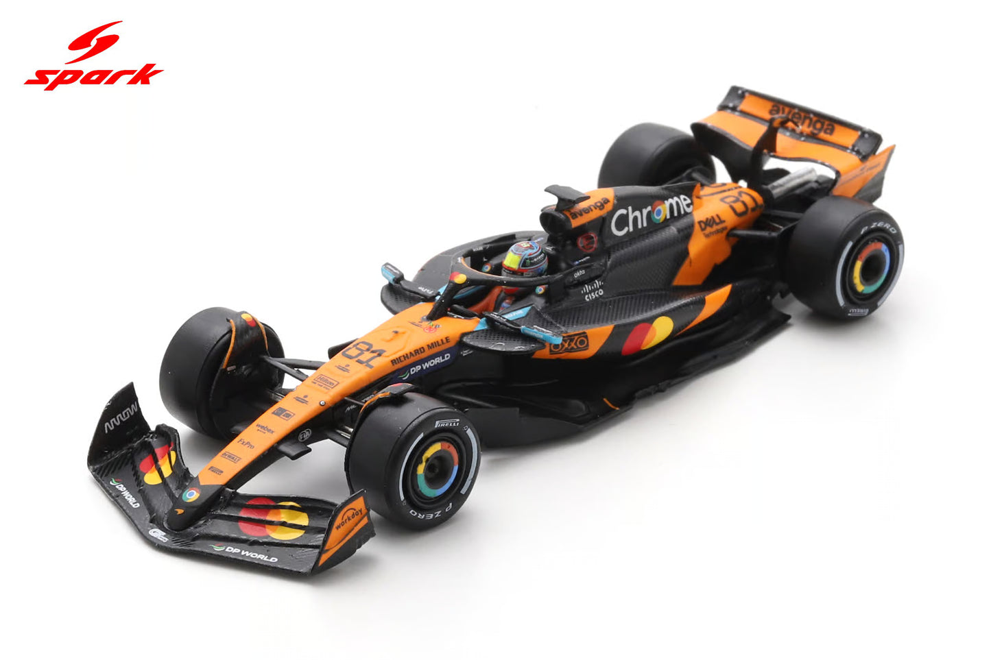 Sparky - McLaren MCL39 No.81 McLaren Formula 1 Team Winner Chinese GP 2025 Oscar Piastri