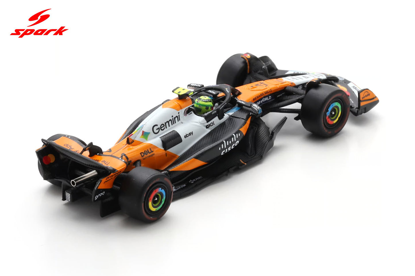 (Pre-Order) Sparky - McLaren MCL39 #4 Lando Norris McLaren Formula 1 Team 2nd US GP 2025