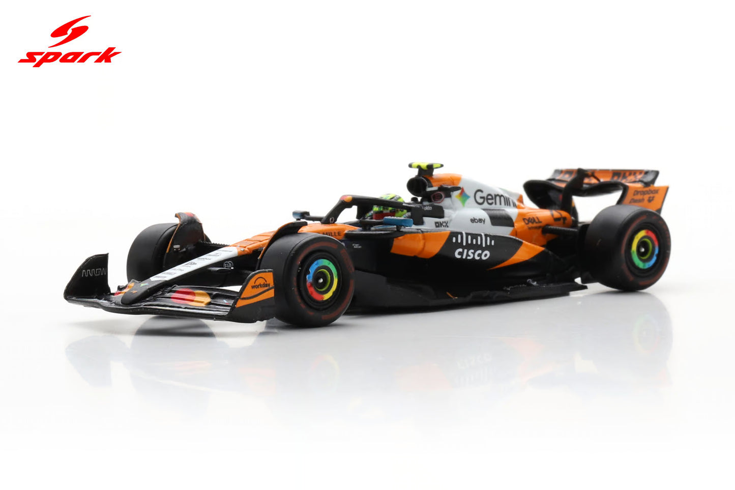 (Pre-Order) Sparky - McLaren MCL39 #4 Lando Norris McLaren Formula 1 Team 2nd US GP 2025