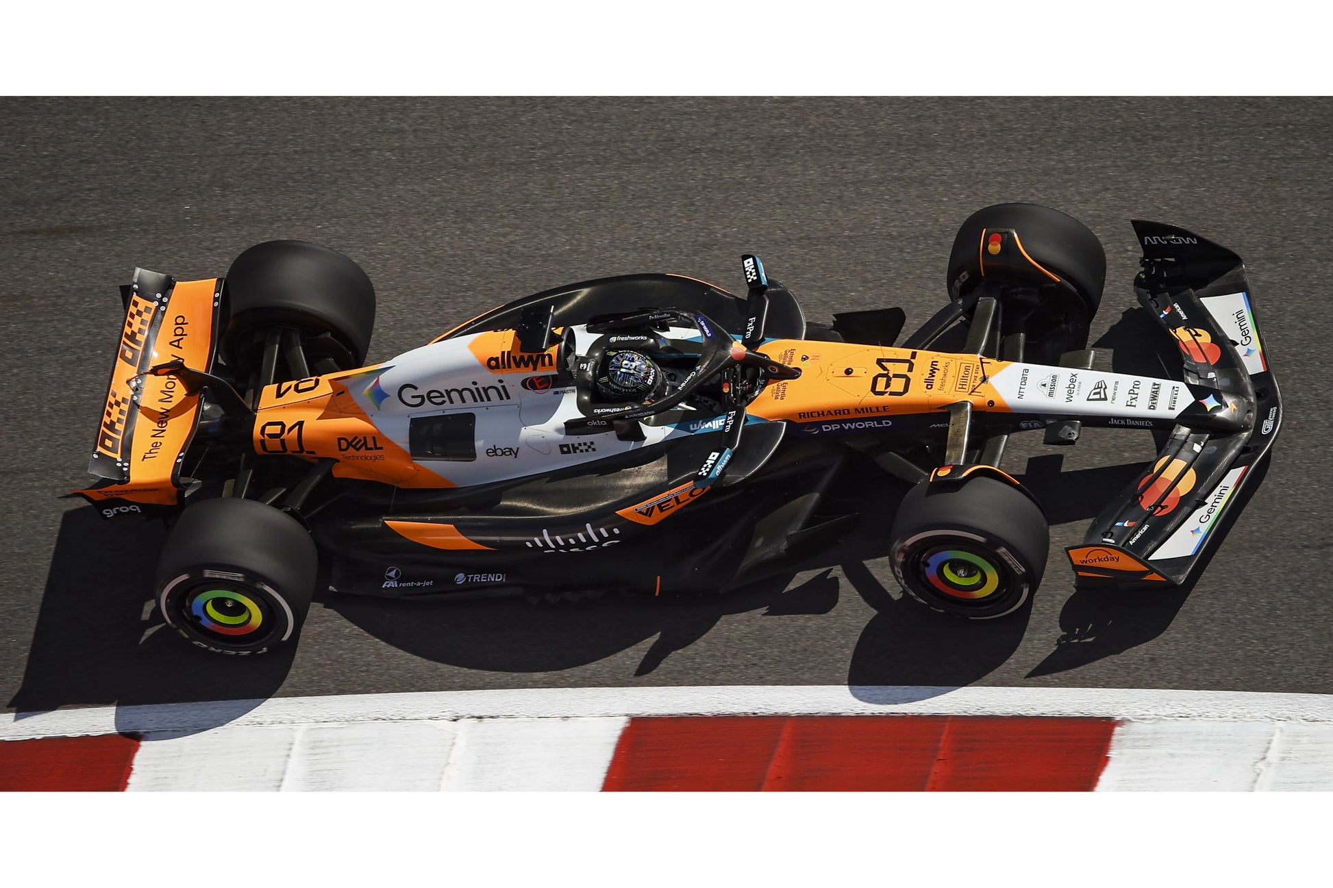 Sparky 1:64 McLaren MCL39 #81 Oscar Piastri US GP 2025 Formula 1 die-cast model.