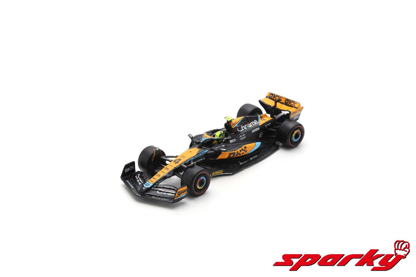 (Pre-Order) Sparky - McLaren MCL60 No.4 McLaren 2023 Lando Norris