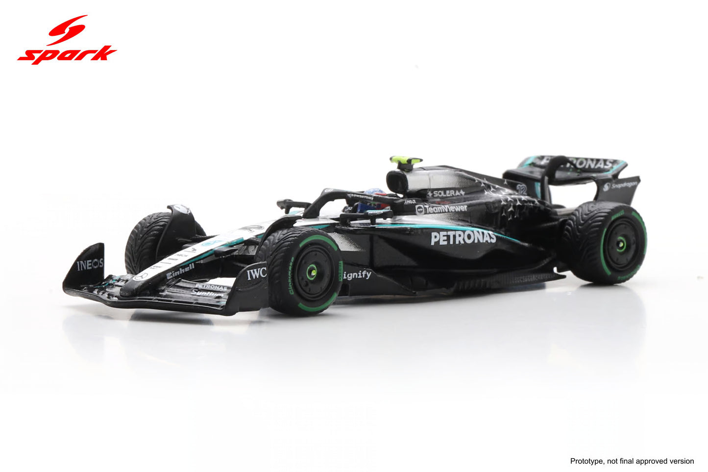 (Pre-Order) Sparky - Mercedes W16 No.12 Mercedes-AMG PETRONAS Formula One Team 4th Australian GP 2025 Kimi Antonelli