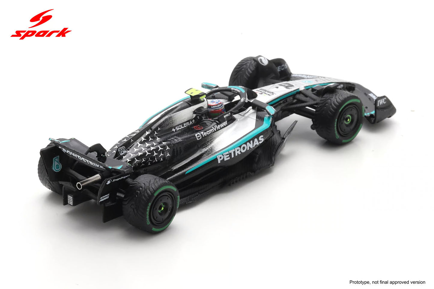 (Pre-Order) Sparky - Mercedes W16 No.12 Mercedes-AMG PETRONAS Formula One Team 4th Australian GP 2025 Kimi Antonelli