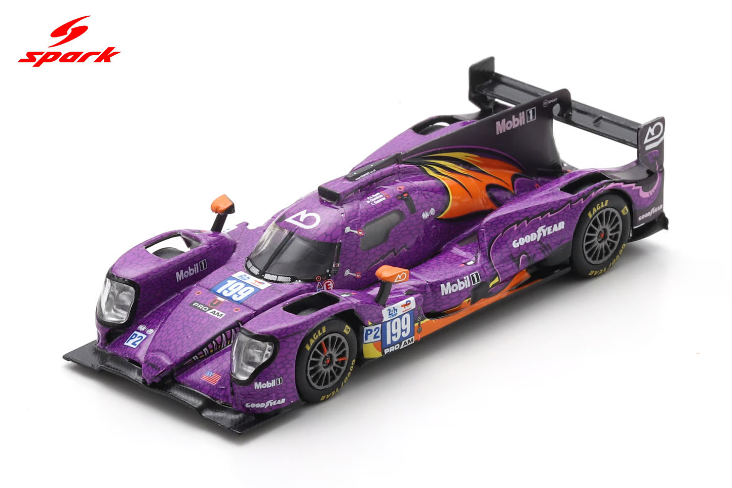 Sparky - Oreca 07 - Gibson No.199 AO BY TF 3rd LMP2 class Le Mans 24H 2025 PJ. Hyett - D. Cameron - L. Delétraz