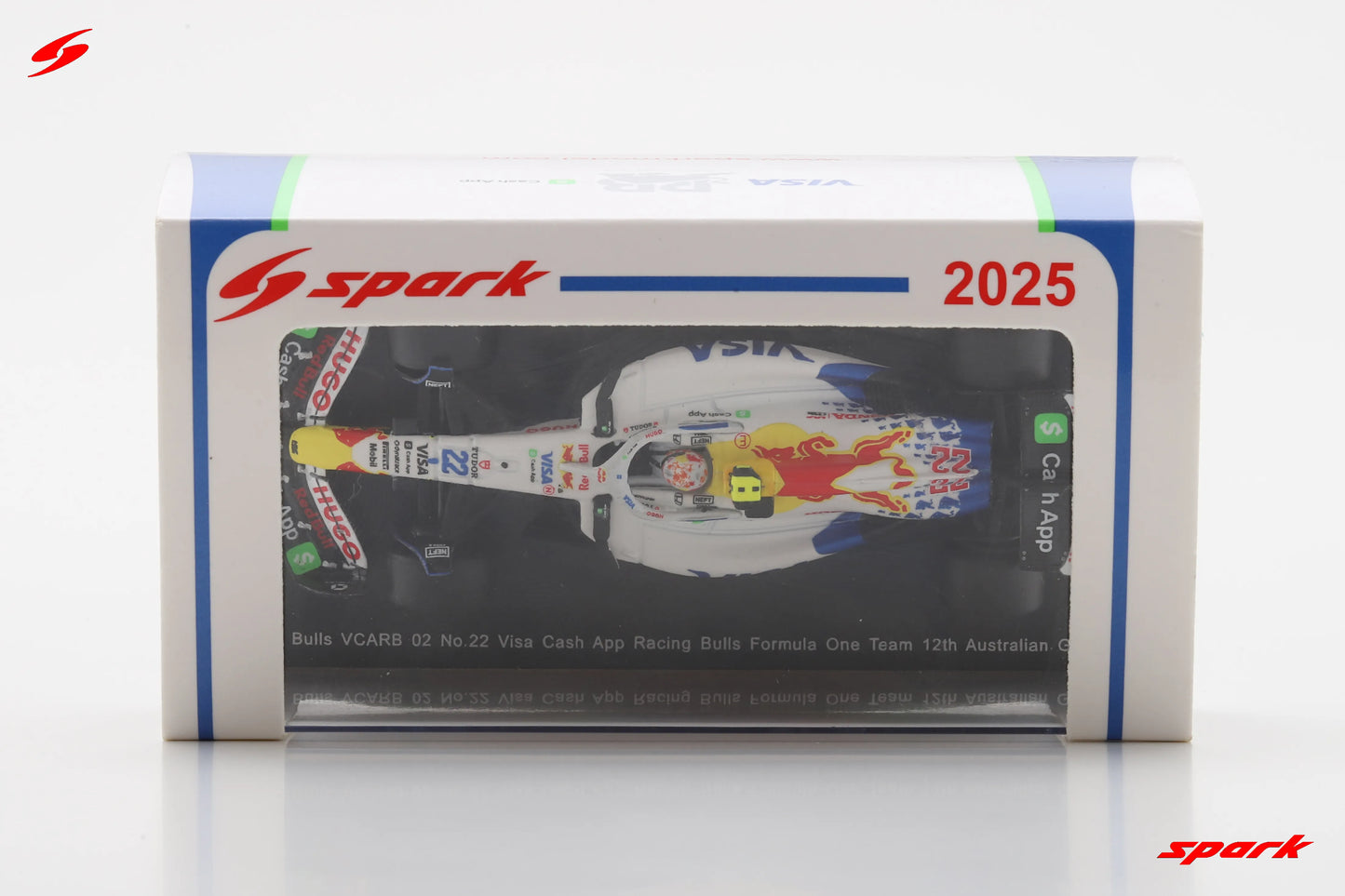(Pre-Order) Sparky - Racing Bulls VCARB 02 No.22 Visa Cash App Racing Bulls Formula One Team 12th Australian GP 2025 Yuki Tsunoda