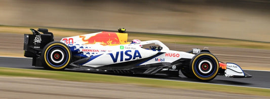 (Pre-Order) Sparky - Racing Bulls VCARB 02 No.30 Visa Cash App Racing Bulls Formula One Team Japanese GP 2025 Liam Lawson