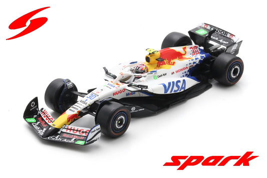 (Pre-Order) Sparky - Racing Bulls VCARB 02 No.30 Visa Cash App Racing Bulls Formula One Team Japanese GP 2025 Liam Lawson