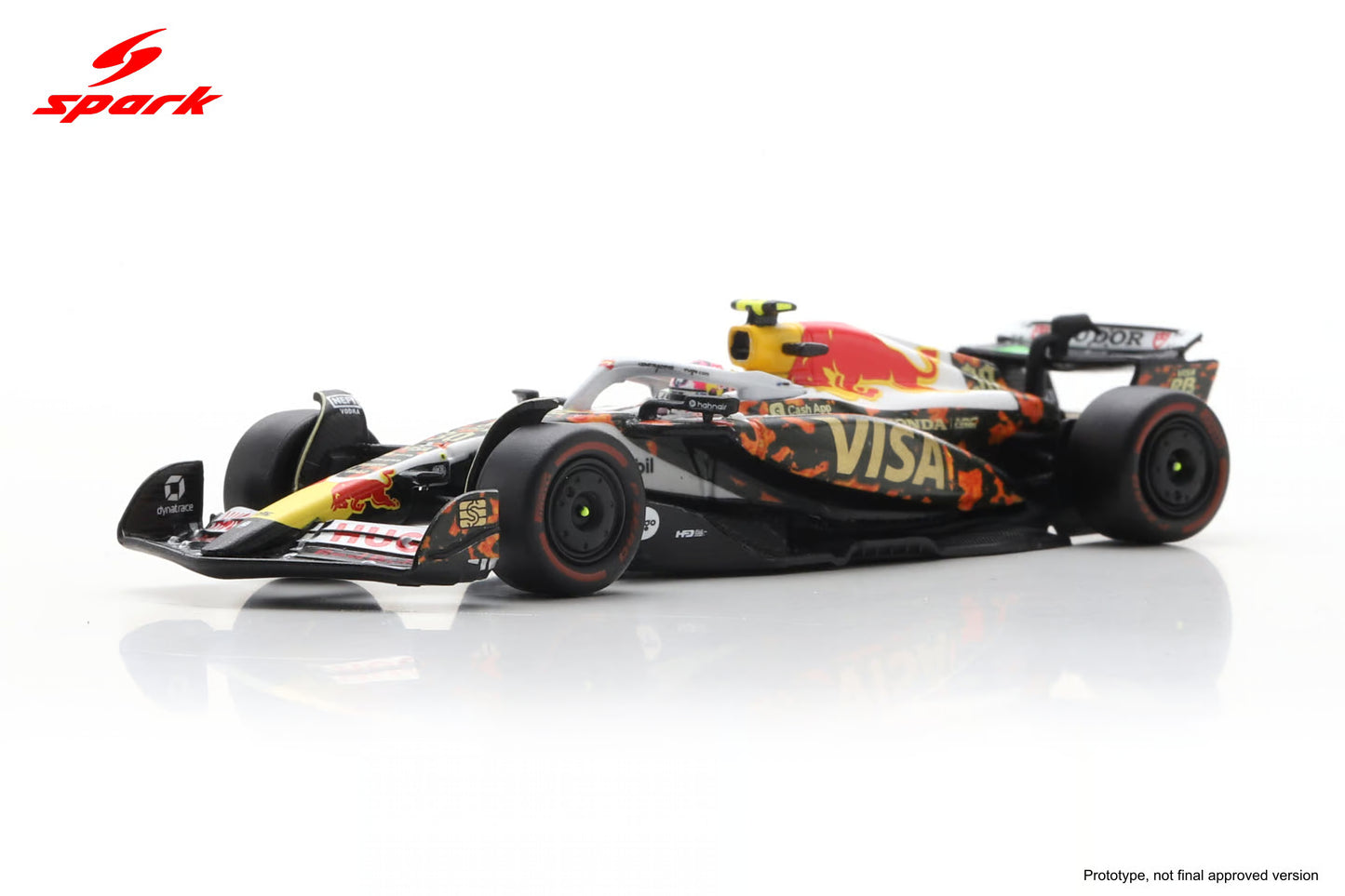 (Pre-Order) Sparky - Racing Bulls VCARB 02 #30 Liam Lawson Visa Cash App Racing Bulls Formula One Team US GP 2025