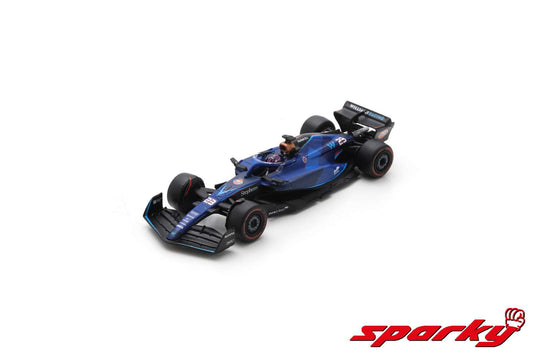 (Pre-Order) Sparky - Williams F1 FW45 No.23 Williams Racing 10th Bahrain GP 2023 Alex Albon