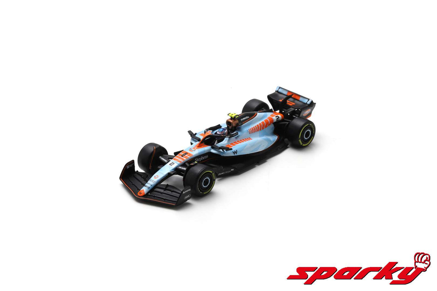 (Pre-Order) Sparky - Williams F1 FW45 No.2 Williams Racing Singapore GP 2023 Logan Sargeant