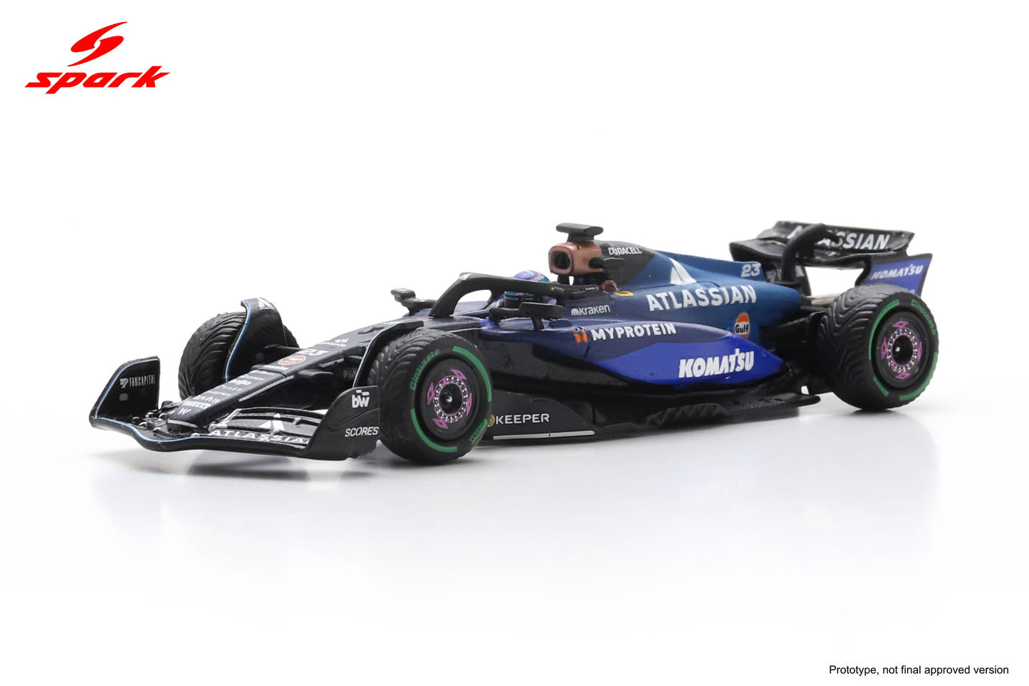 (Pre-Order) Sparky - Williams FW47 No.23 Williams Racing 5th Australian GP 2025 Alexander Albon