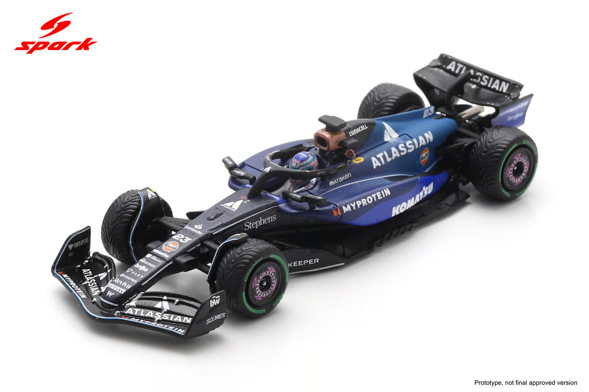 (Pre-Order) Sparky - Williams FW47 No.23 Williams Racing 5th Australian GP 2025 Alexander Albon