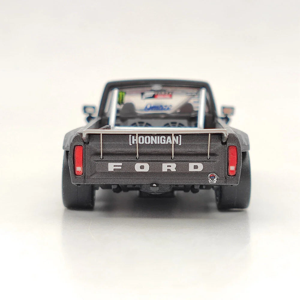 Sparky 1:64 Ken Block Ford F-150 Hoonitruck Street Weapon with display base and acrylic case.