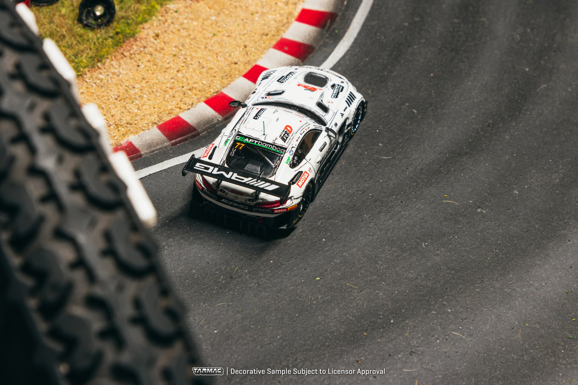 Tarmac Works Hobby64 Mercedes-AMG GT3 #77 Craft-Bamboo Racing Bathurst 12 Hour.